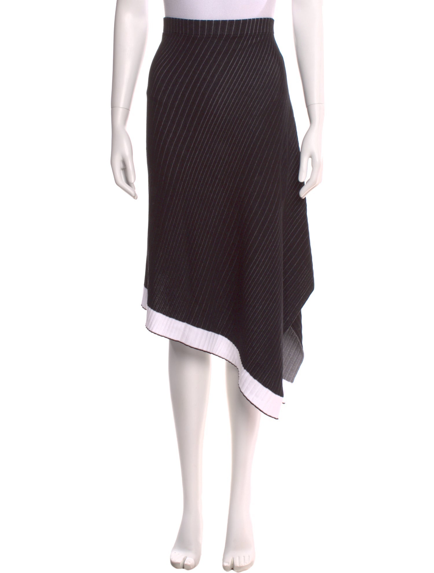 St. John Striped Midi Length Skirt w/ Tags