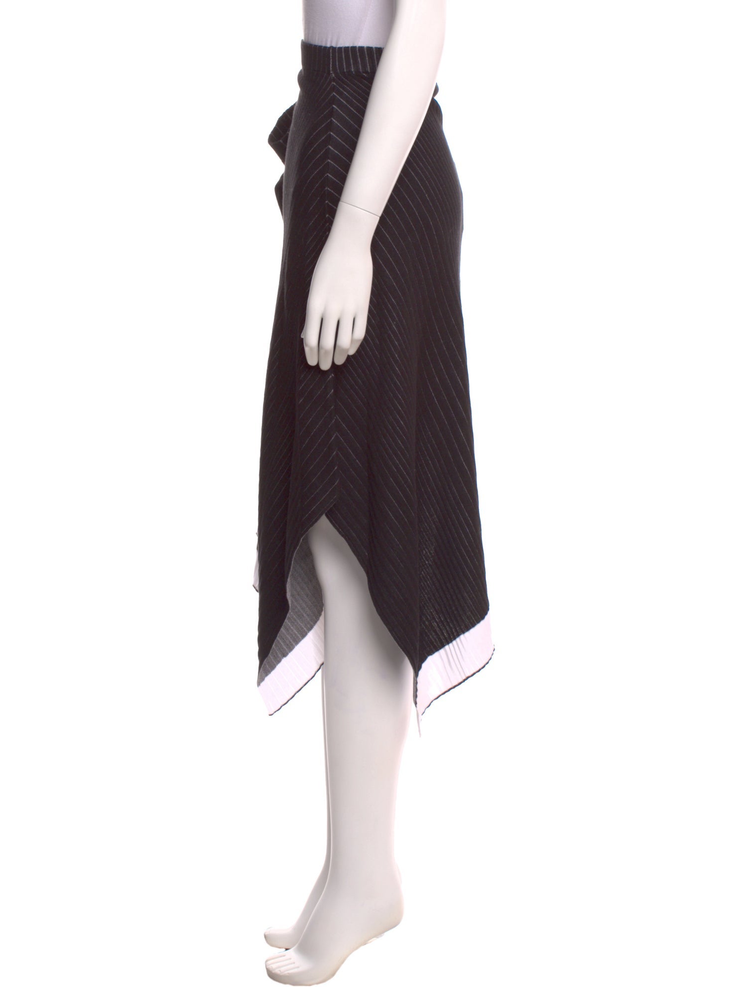 St. John Striped Midi Length Skirt w/ Tags