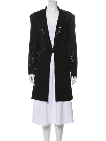 Pre-owned St John Coat In Black