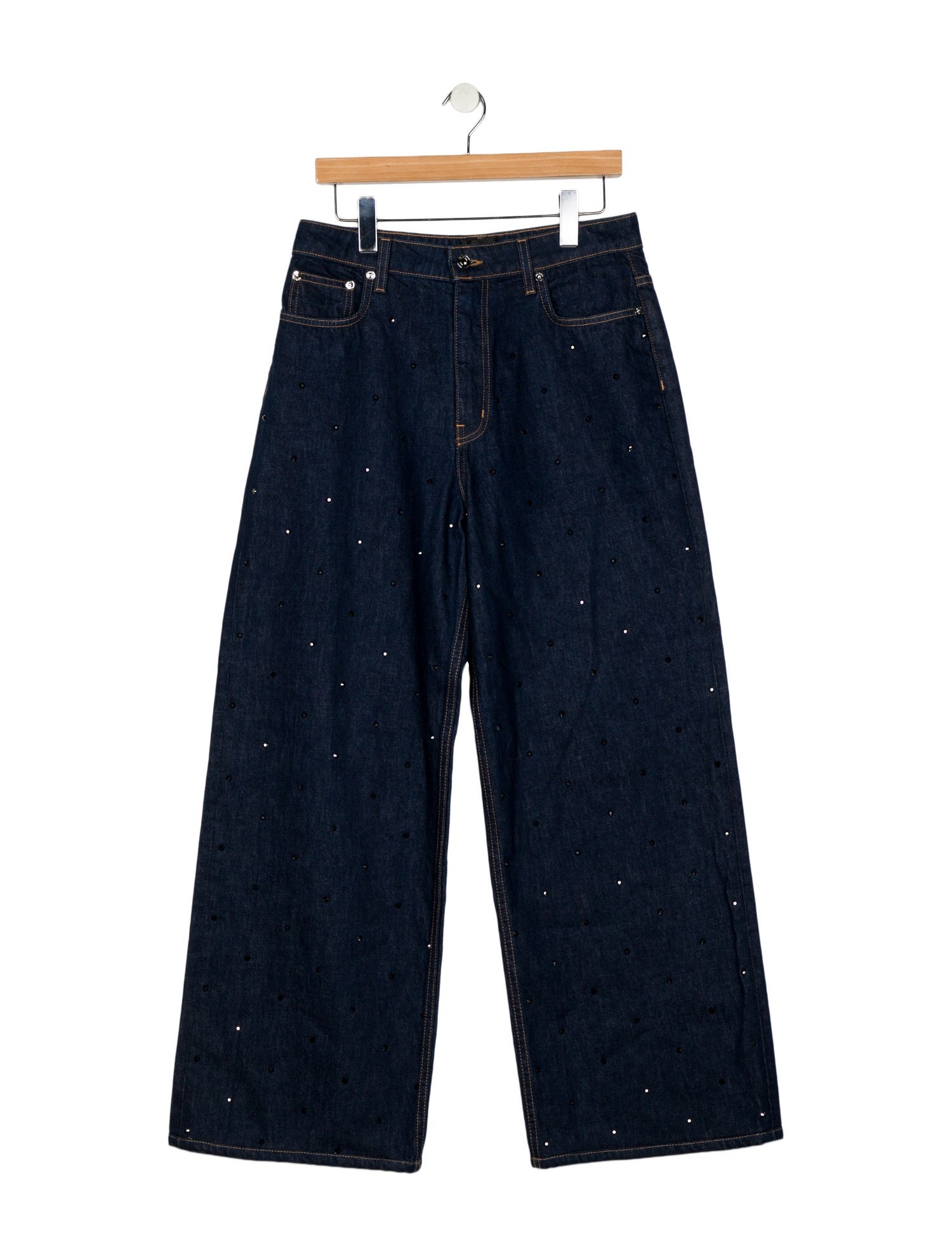 St. John High-Rise Wide Leg Jeans