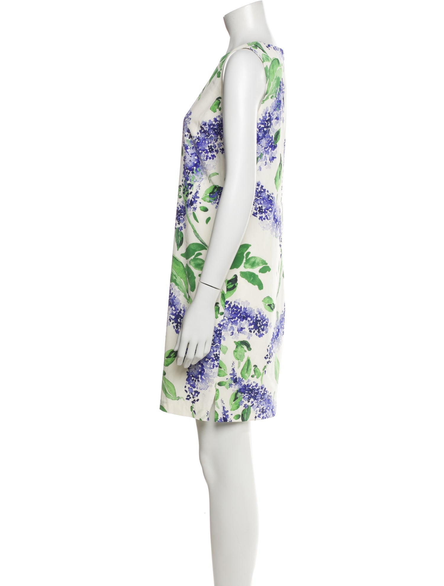 St. John Silk Mini Dress