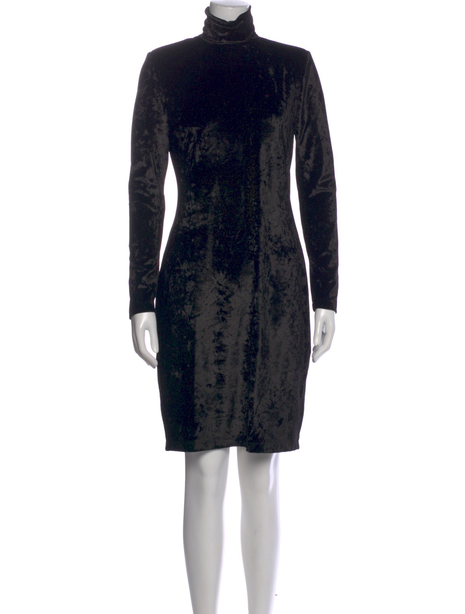 St. John Turtleneck Mini Dress