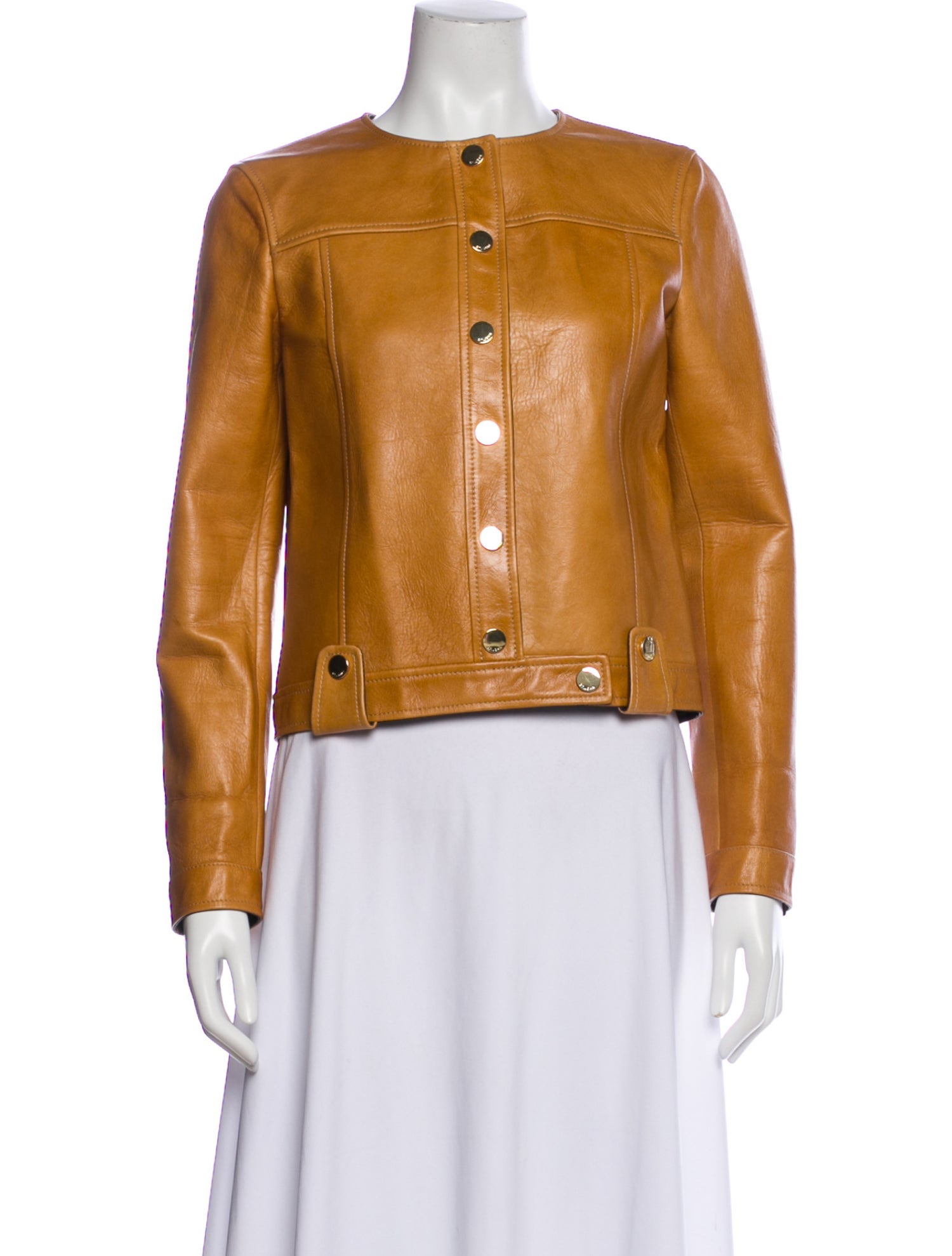 St. John Leather Biker Jacket