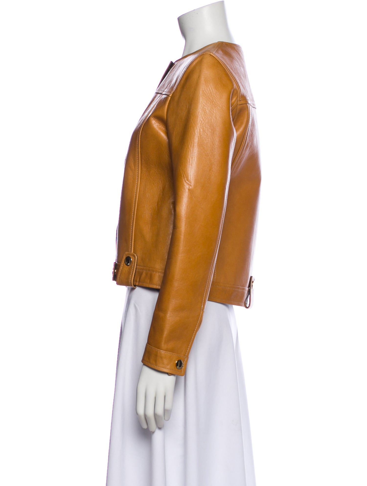 St. John Leather Biker Jacket