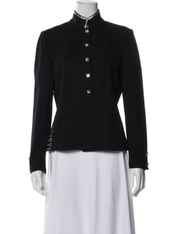 Pre-owned St John Evening Jacket In Blue