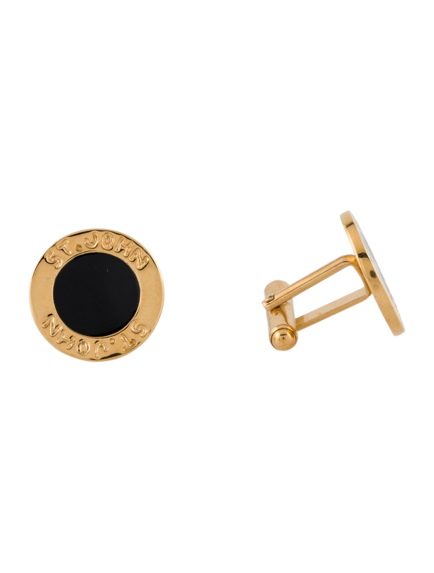 St. John Enamel Cufflinks
