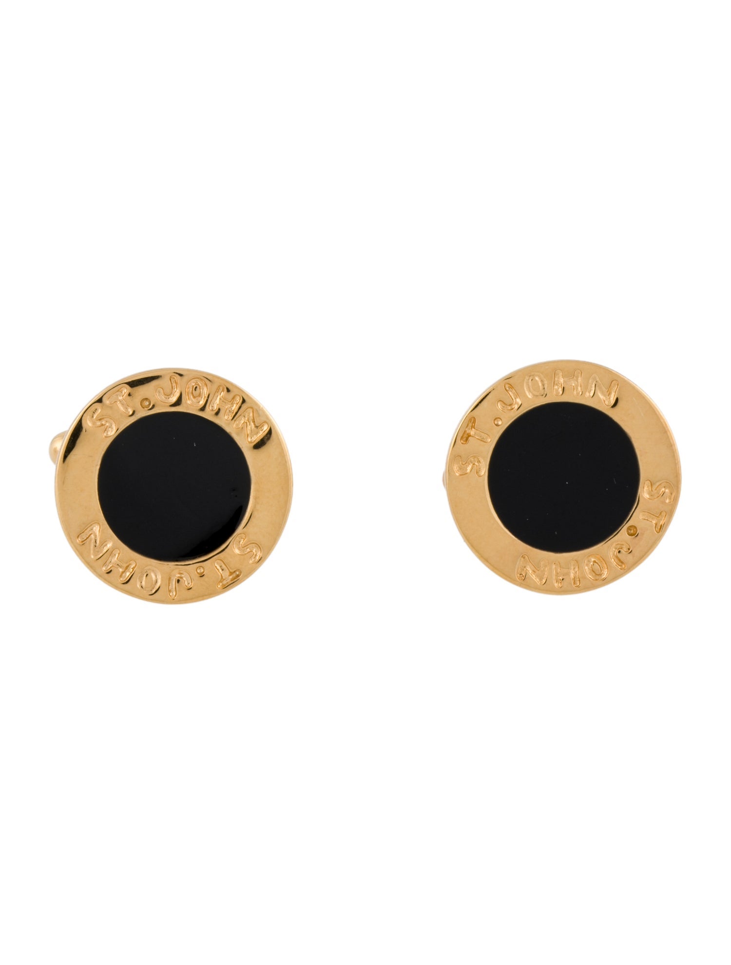 St. John Enamel Cufflinks