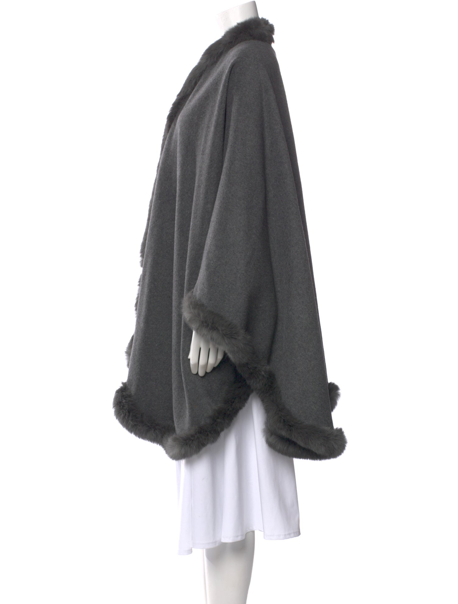 St. John Wool Cowl Neck Sweater