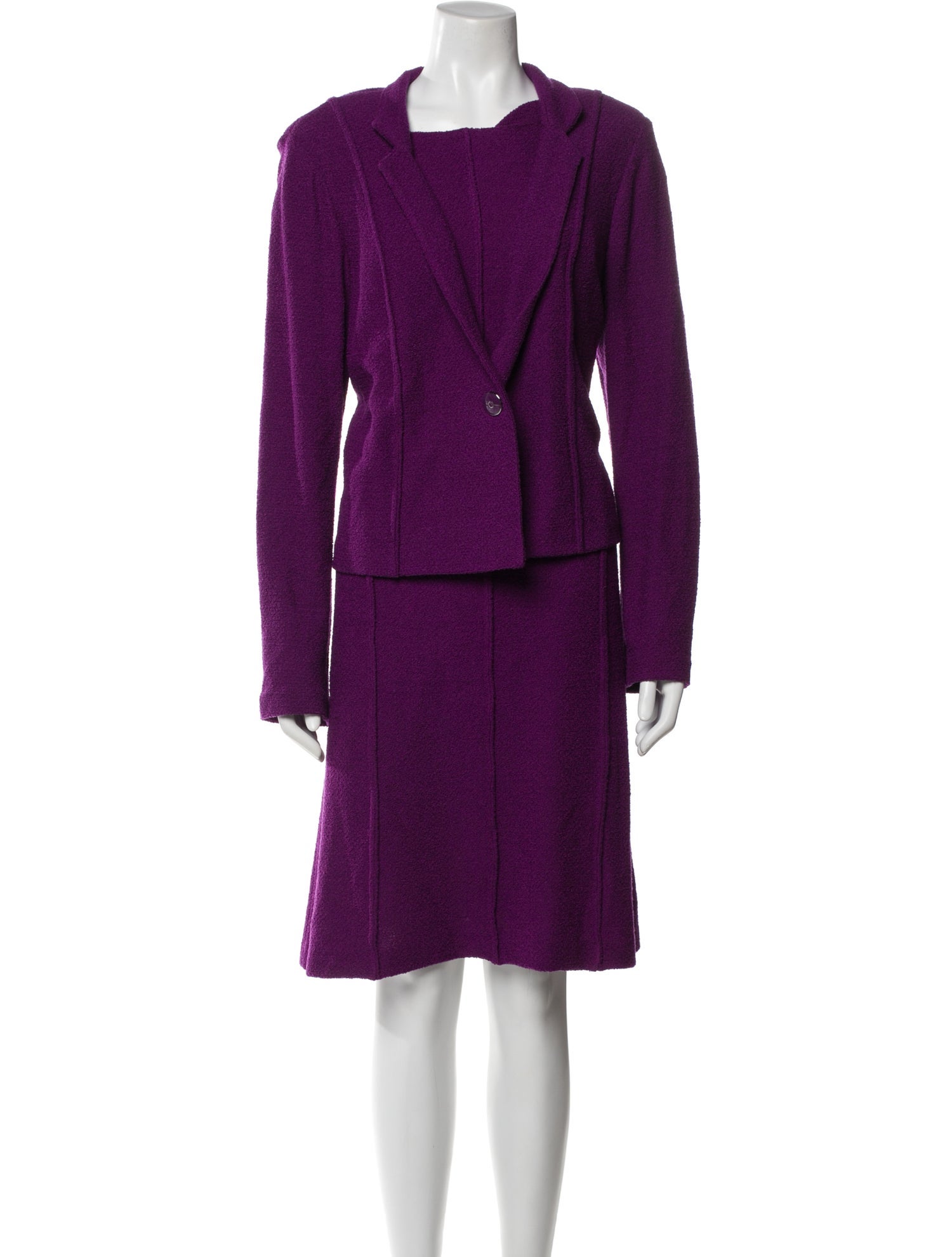 St. John Wool Dress Set
