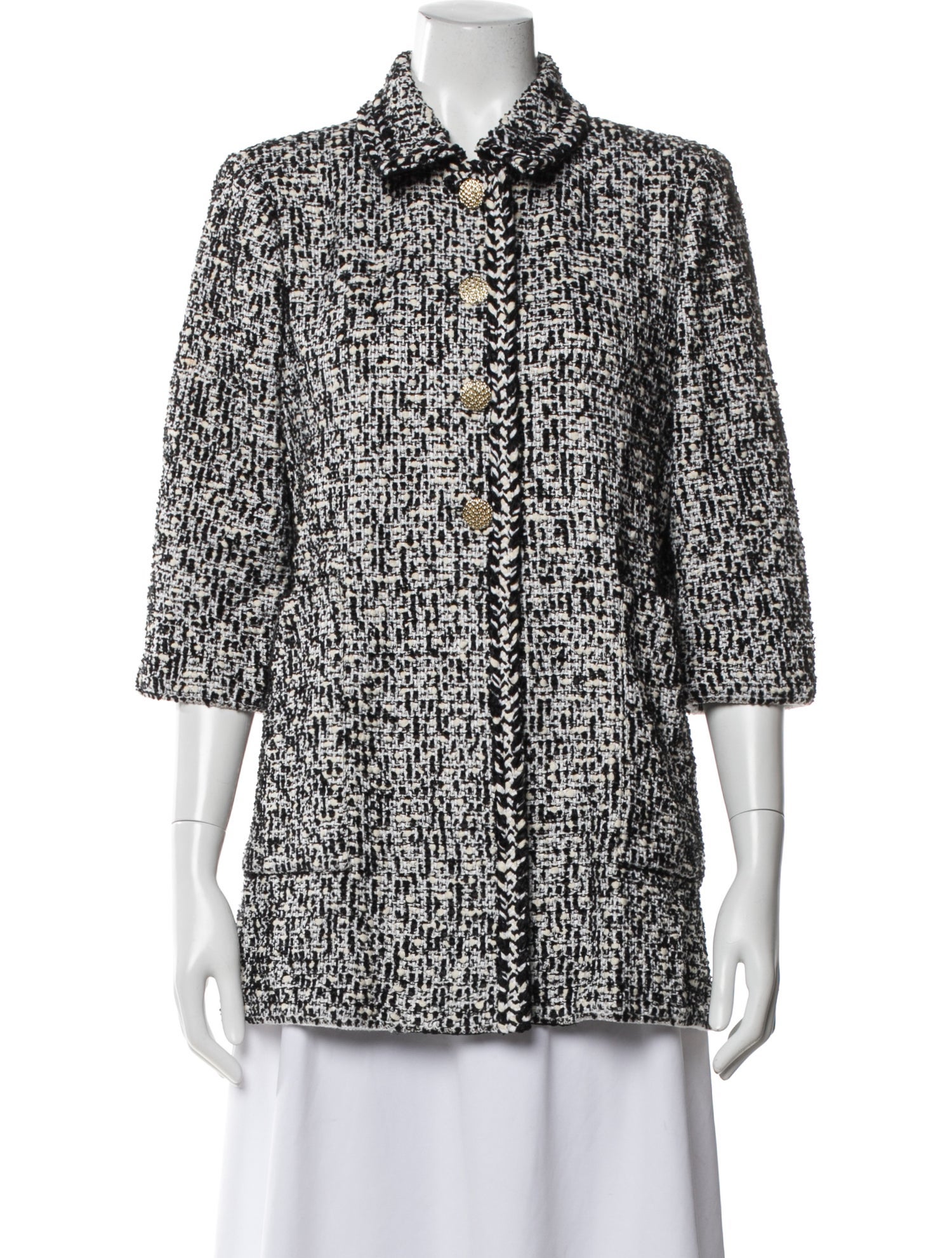 St. John Printed Evening Jacket