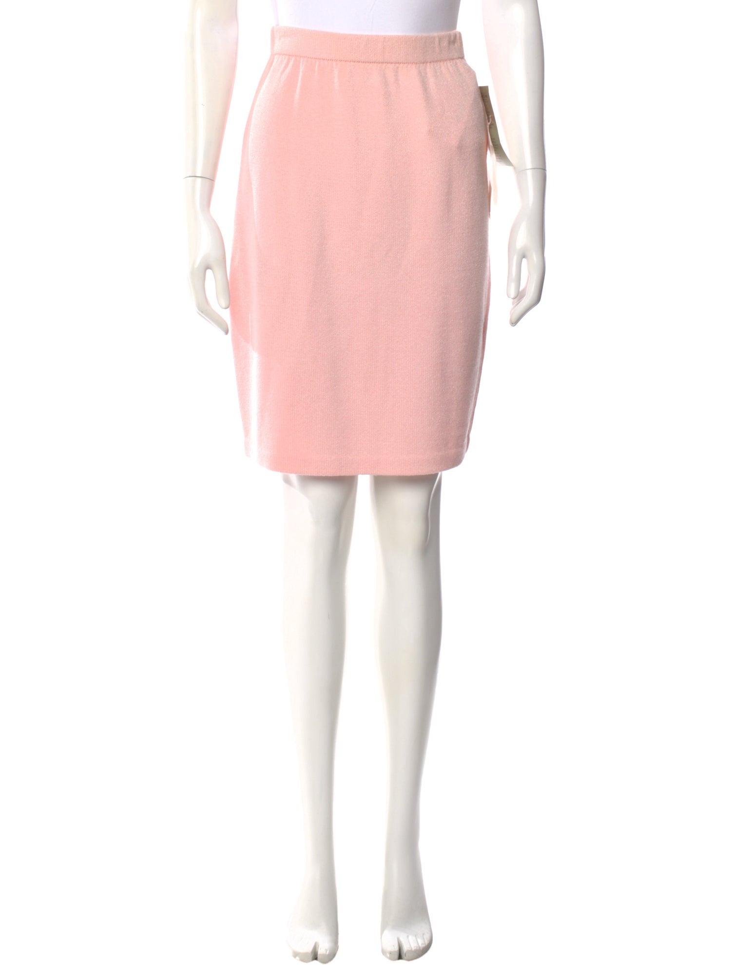 St. John Evening Wool Knee-Length Skirt