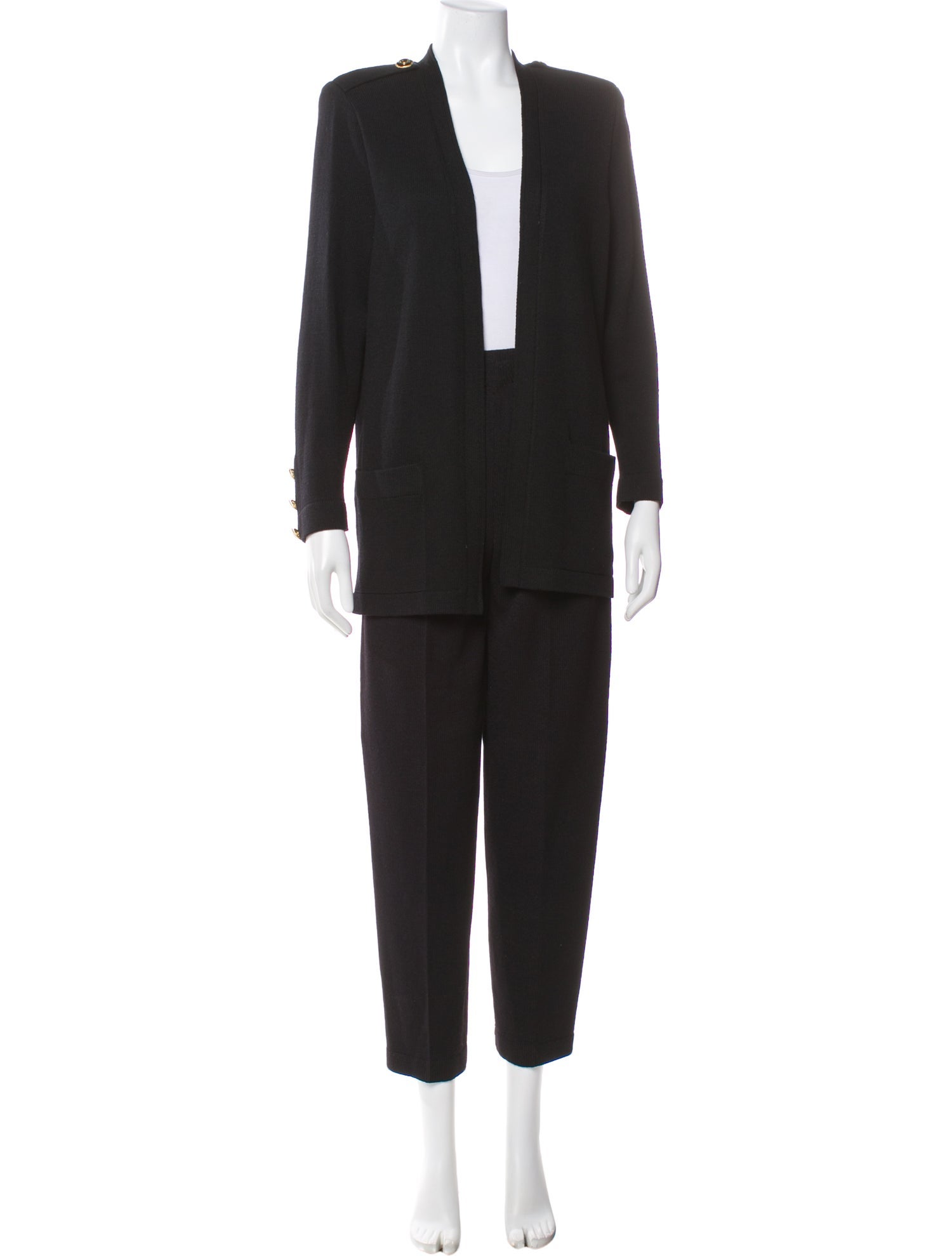 St. John Wool Pant Set
