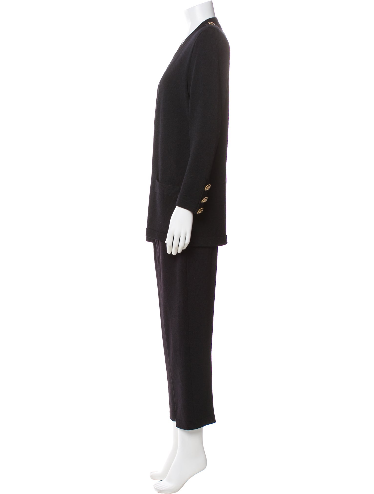 St. John Wool Pant Set