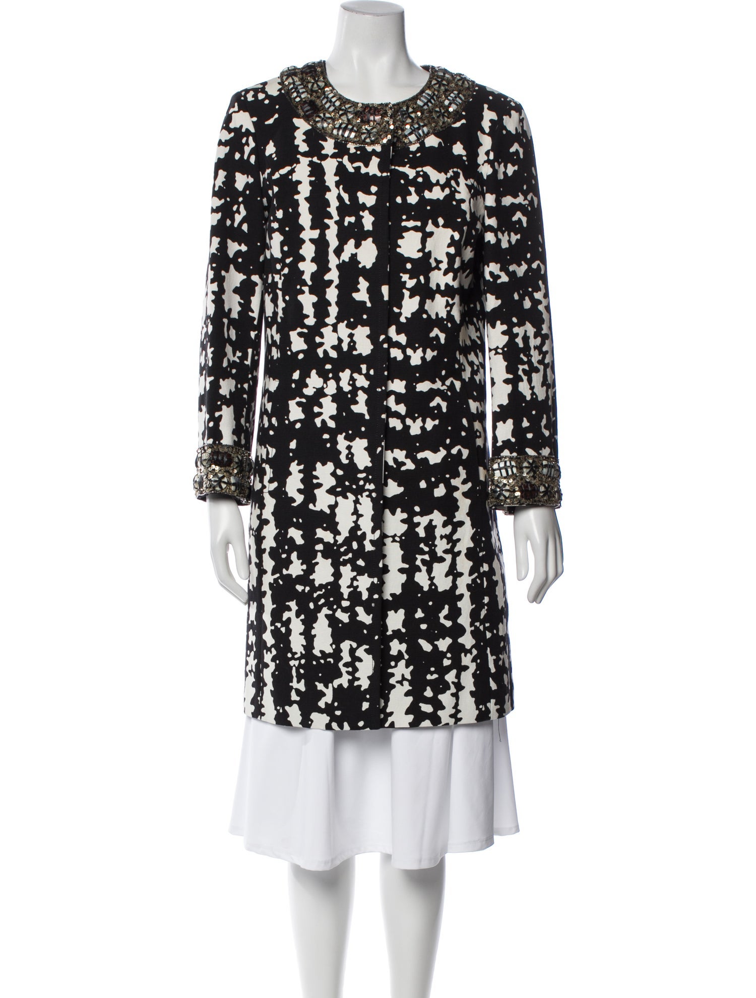 St. John Printed Coat