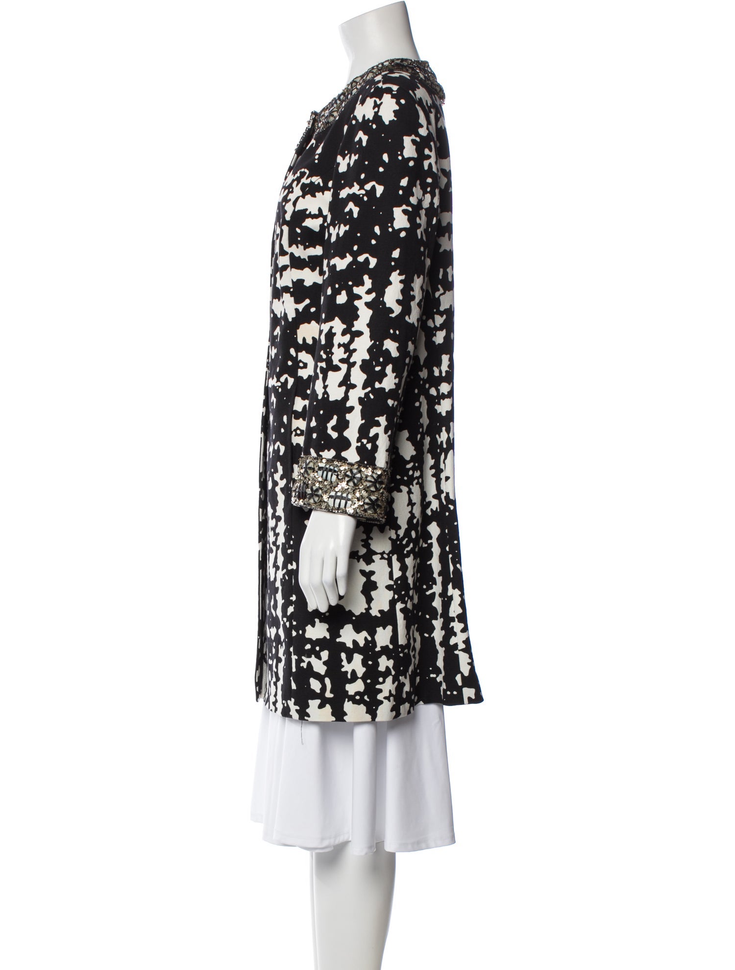 St. John Printed Coat