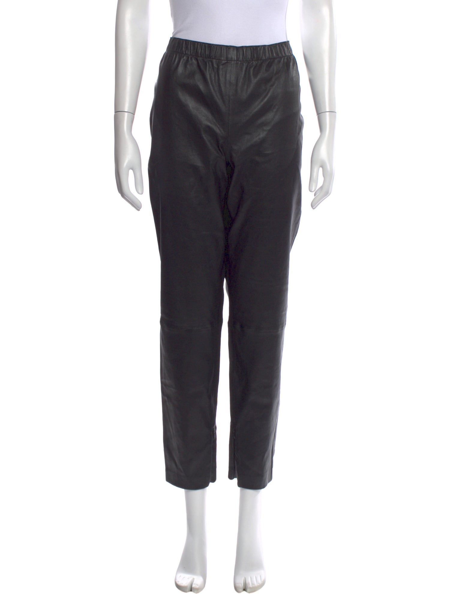 St. John Leather Skinny Leg Pants
