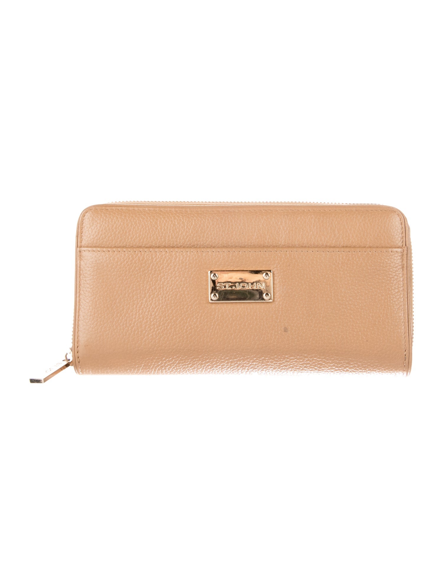 St. John Leather Continental Wallet
