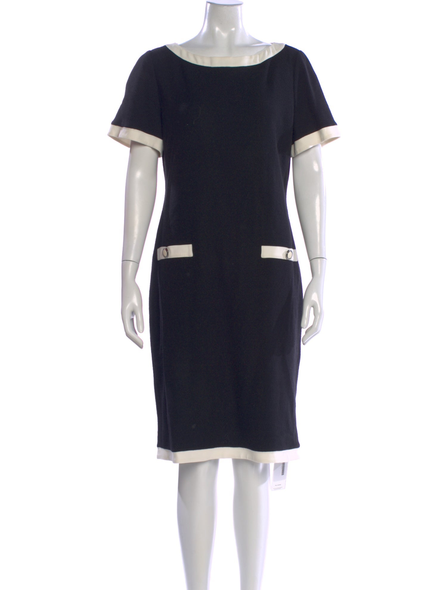 St. John Wool Knee-Length Dress