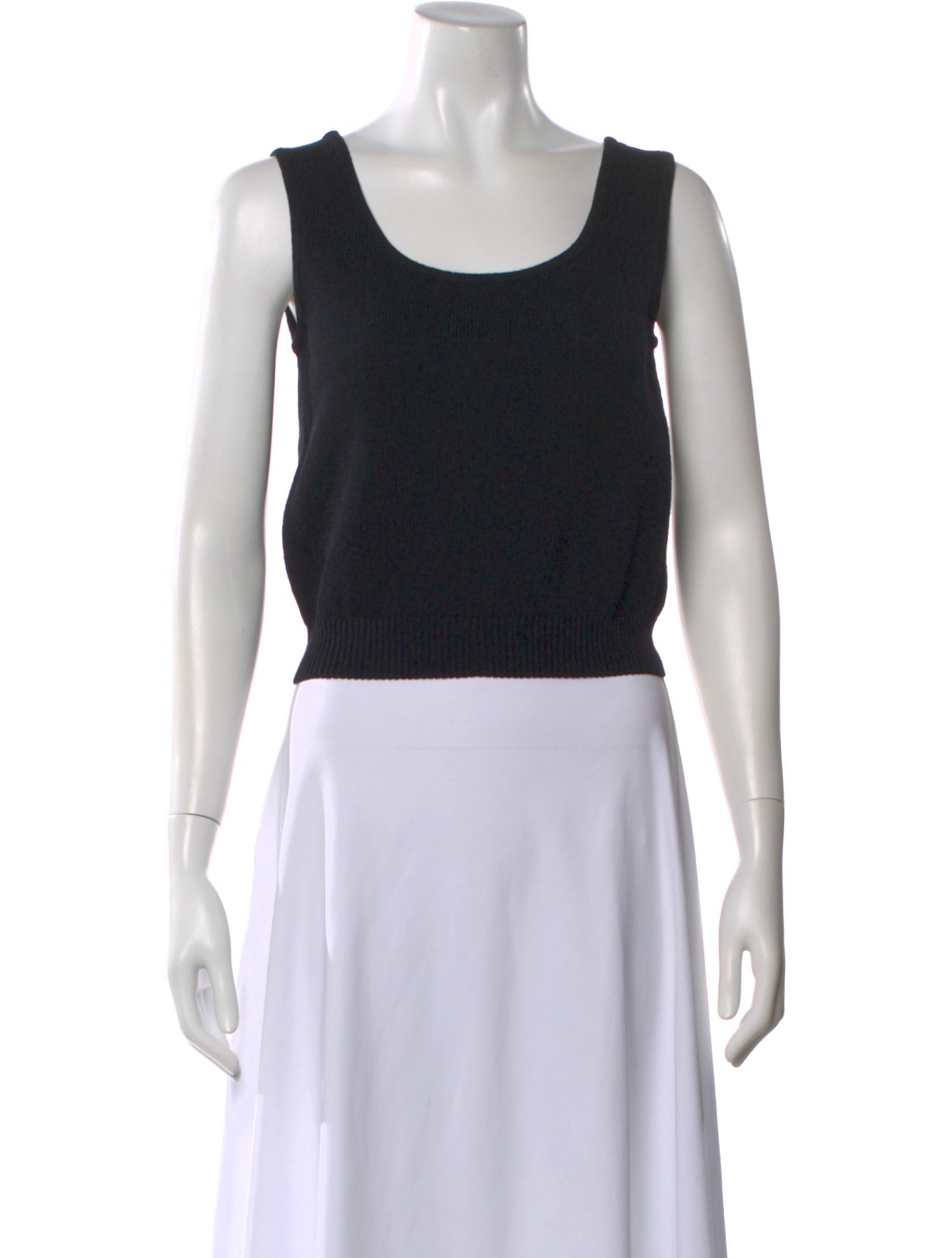 St. John Scoop Neck Sweater
