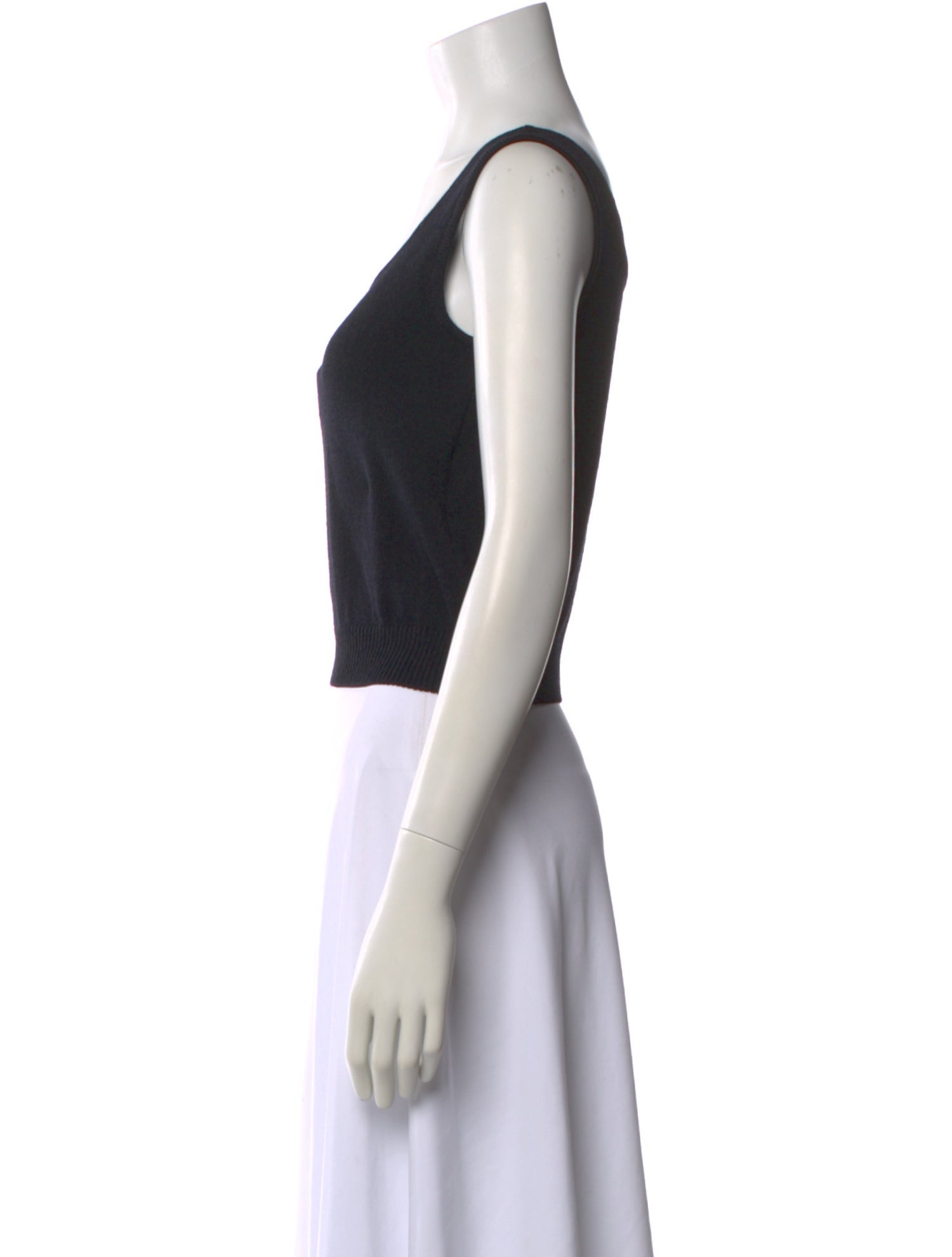 St. John Scoop Neck Sweater