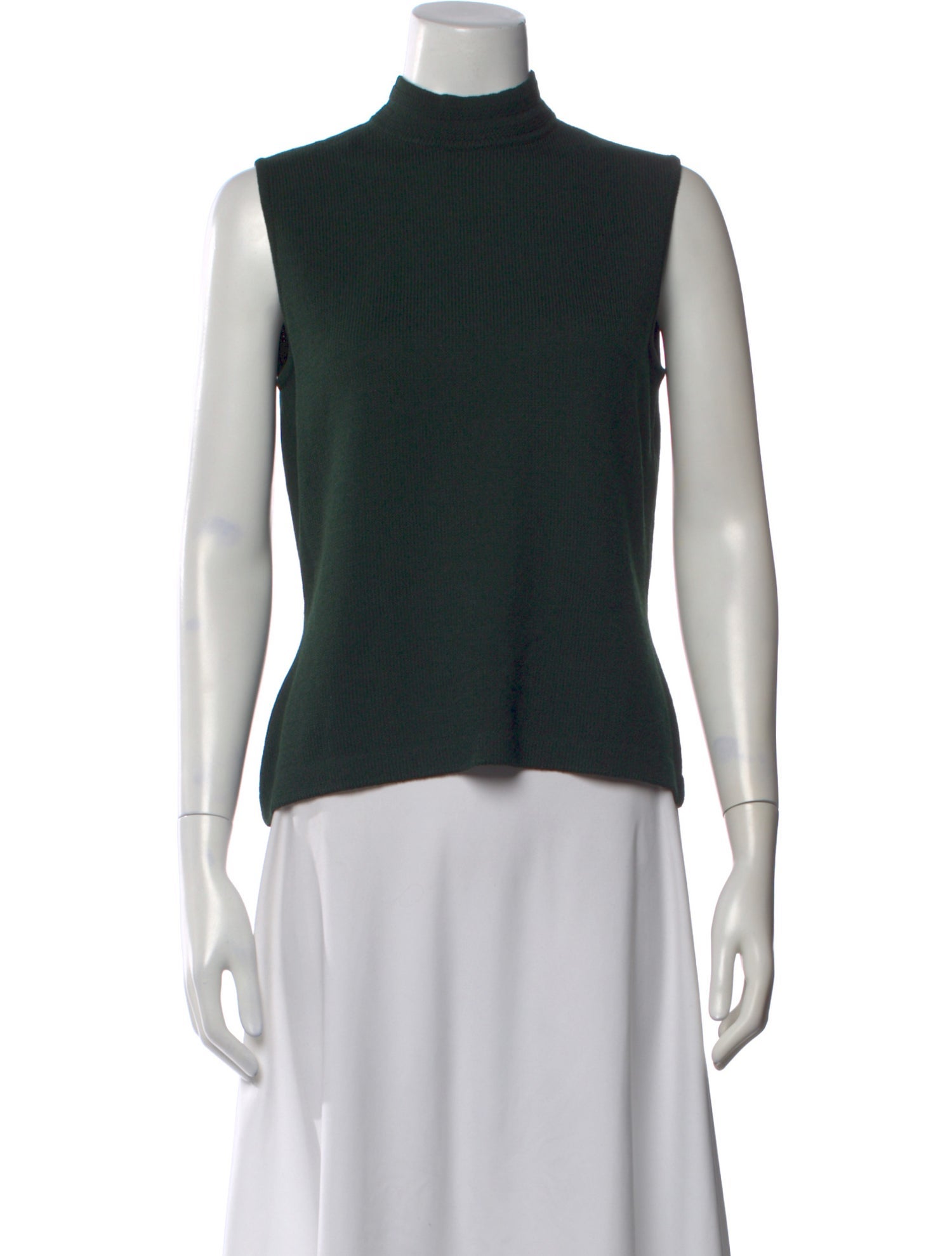 St. John Mock Neck Sweater
