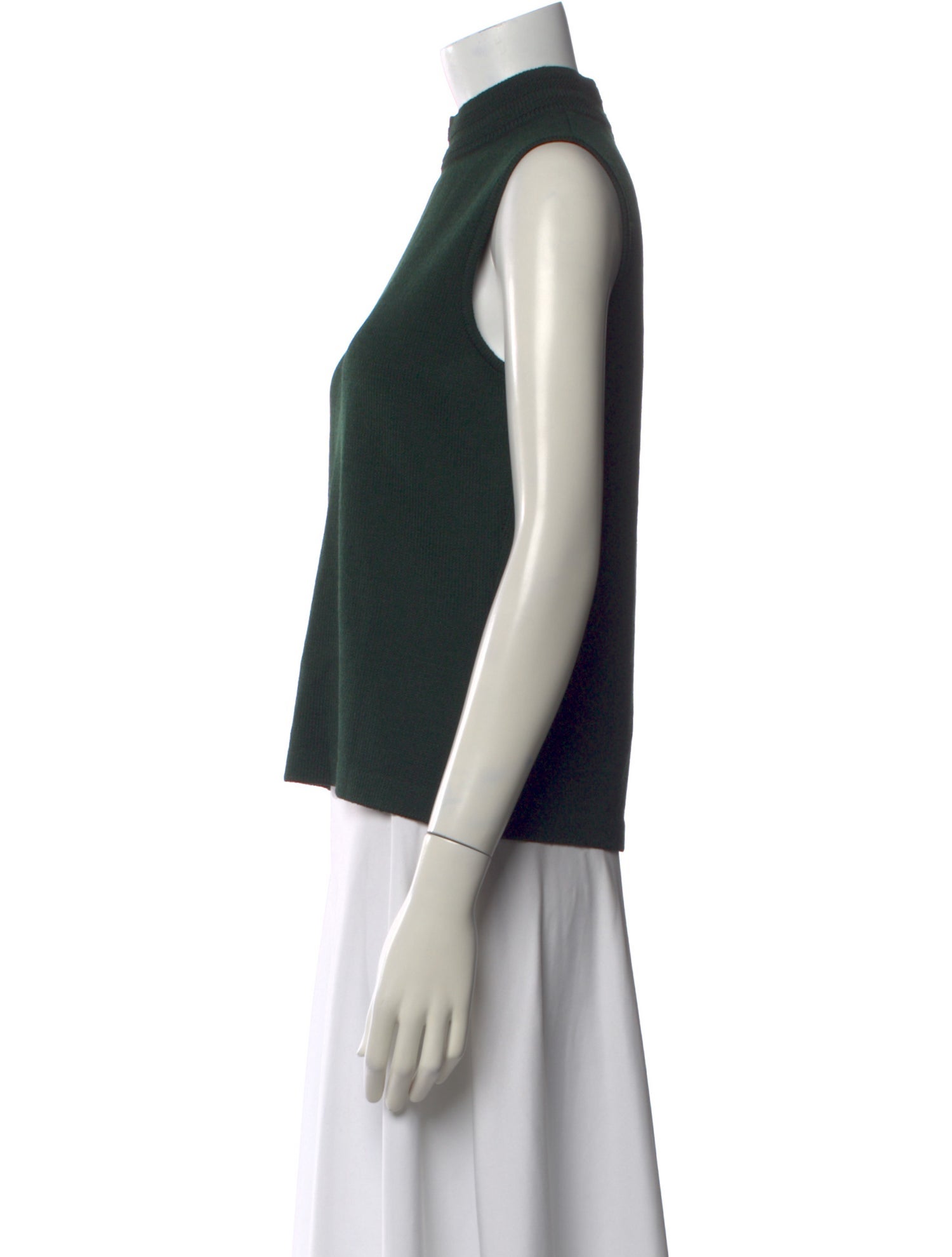 St. John Mock Neck Sweater