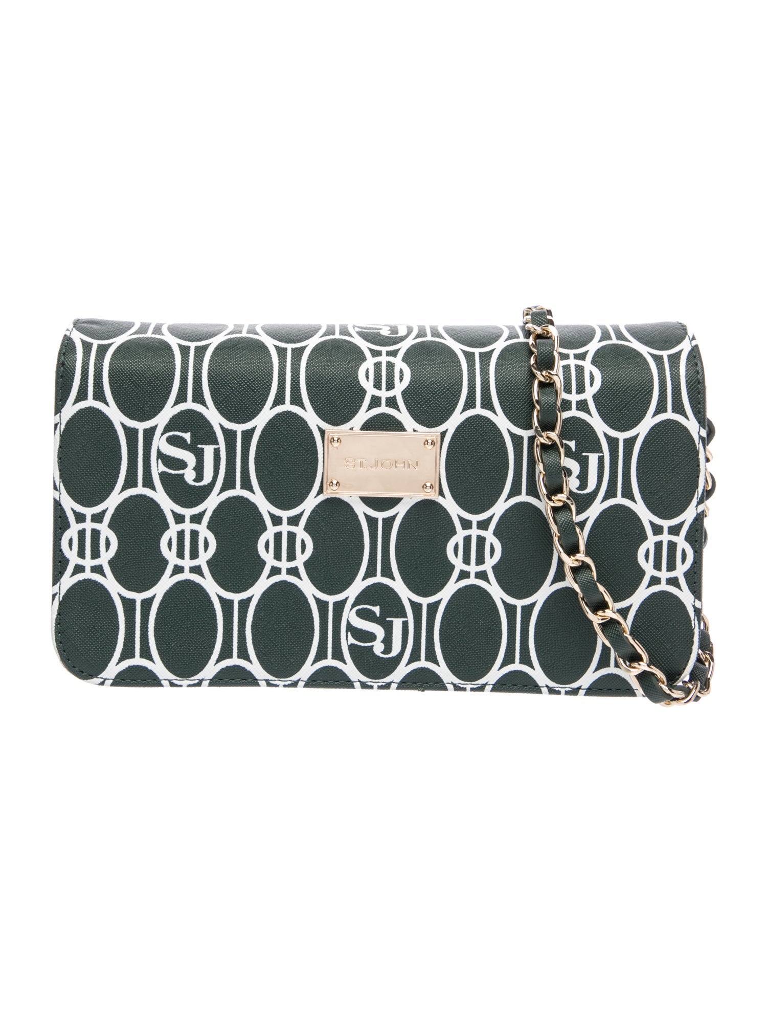 St. John Leather Shoulder Bag
