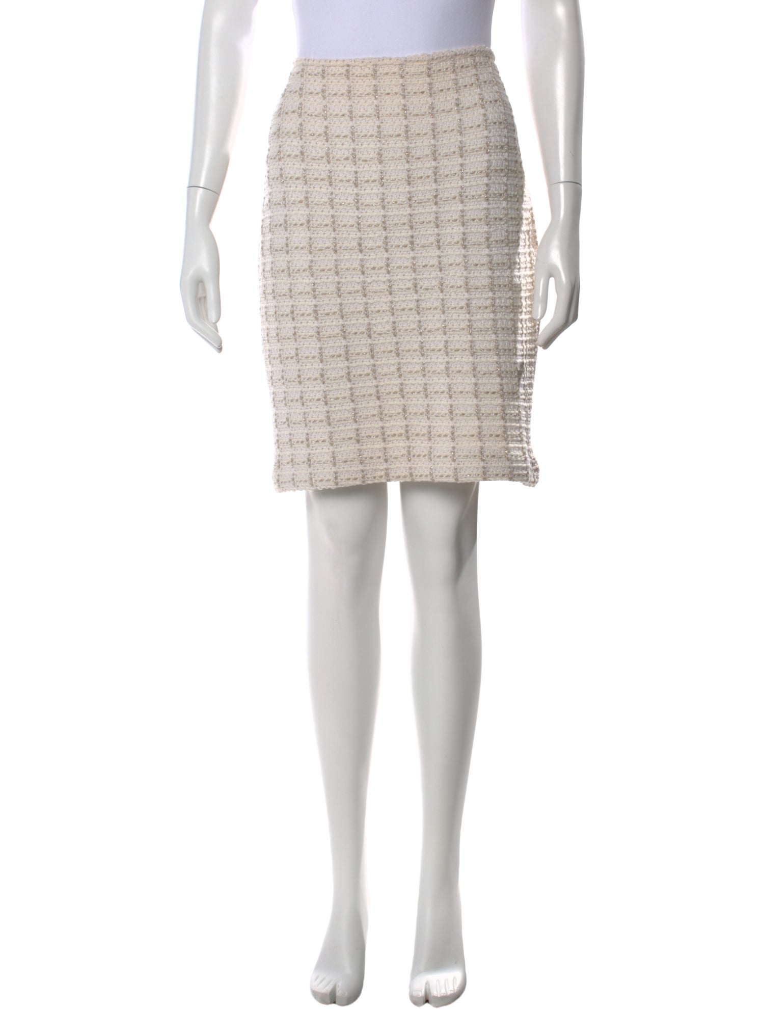 St. John Cashwool Knee-Length Skirt w/ Tags