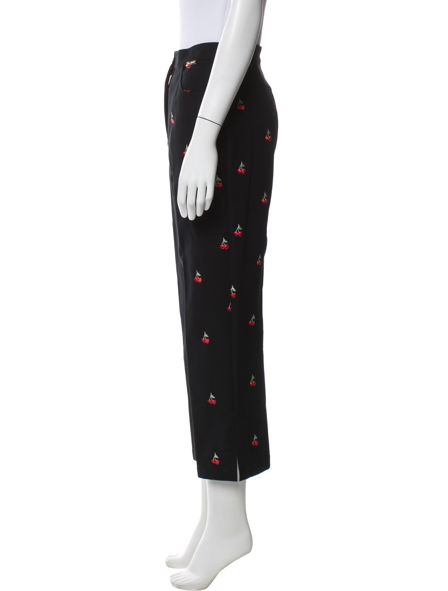St. John Printed Straight Leg Pants