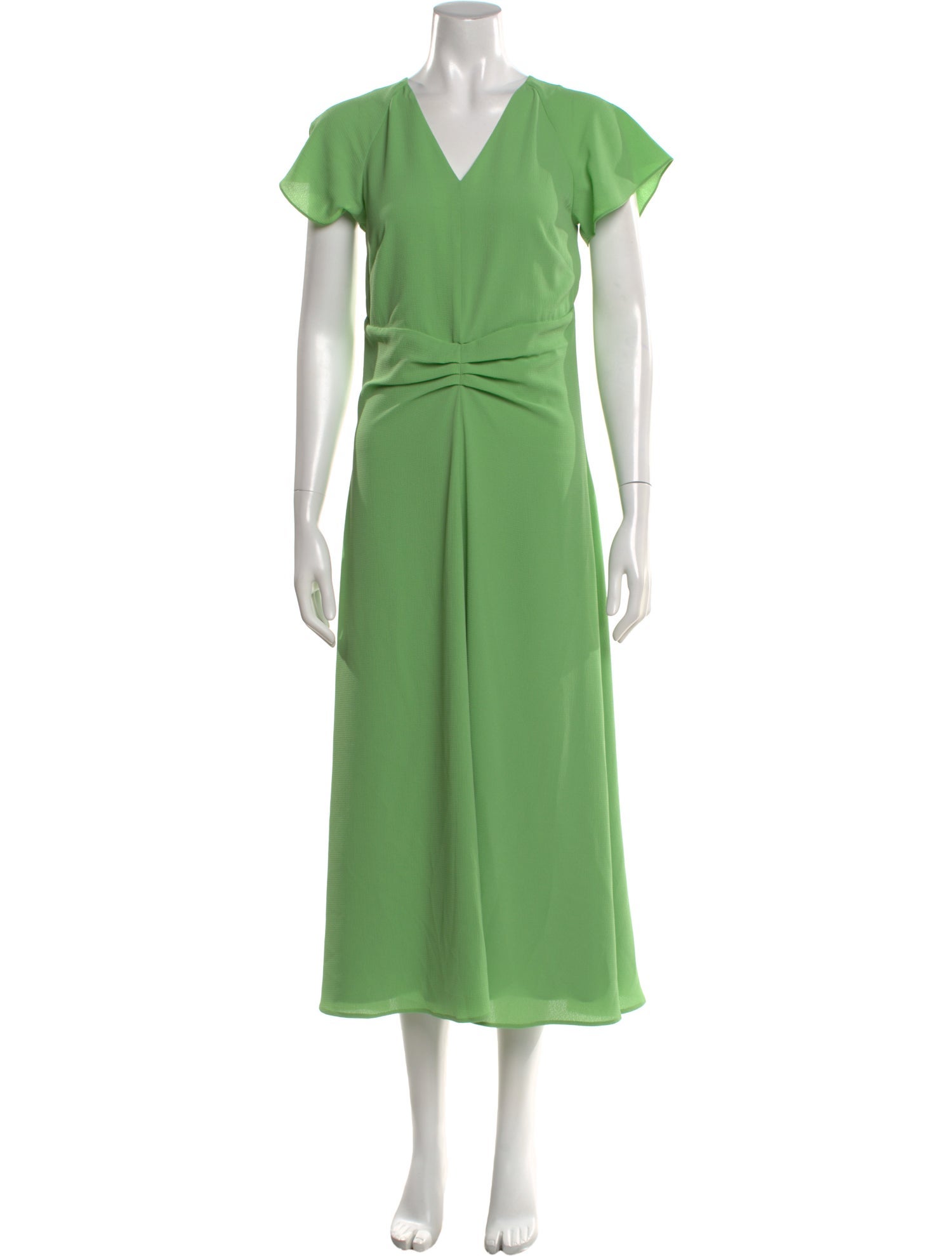 St. John V-Neck Long Dress