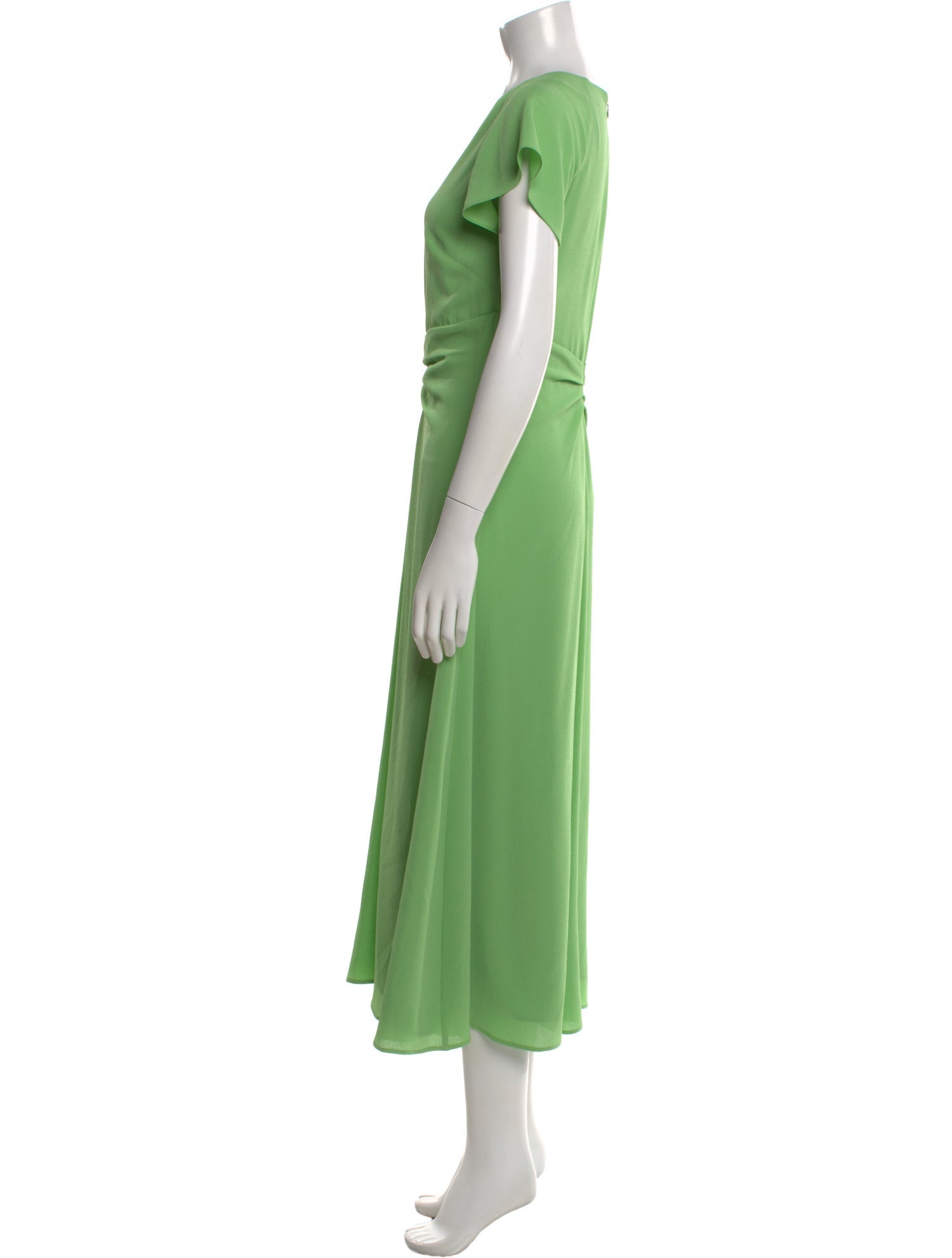 St. John V-Neck Long Dress