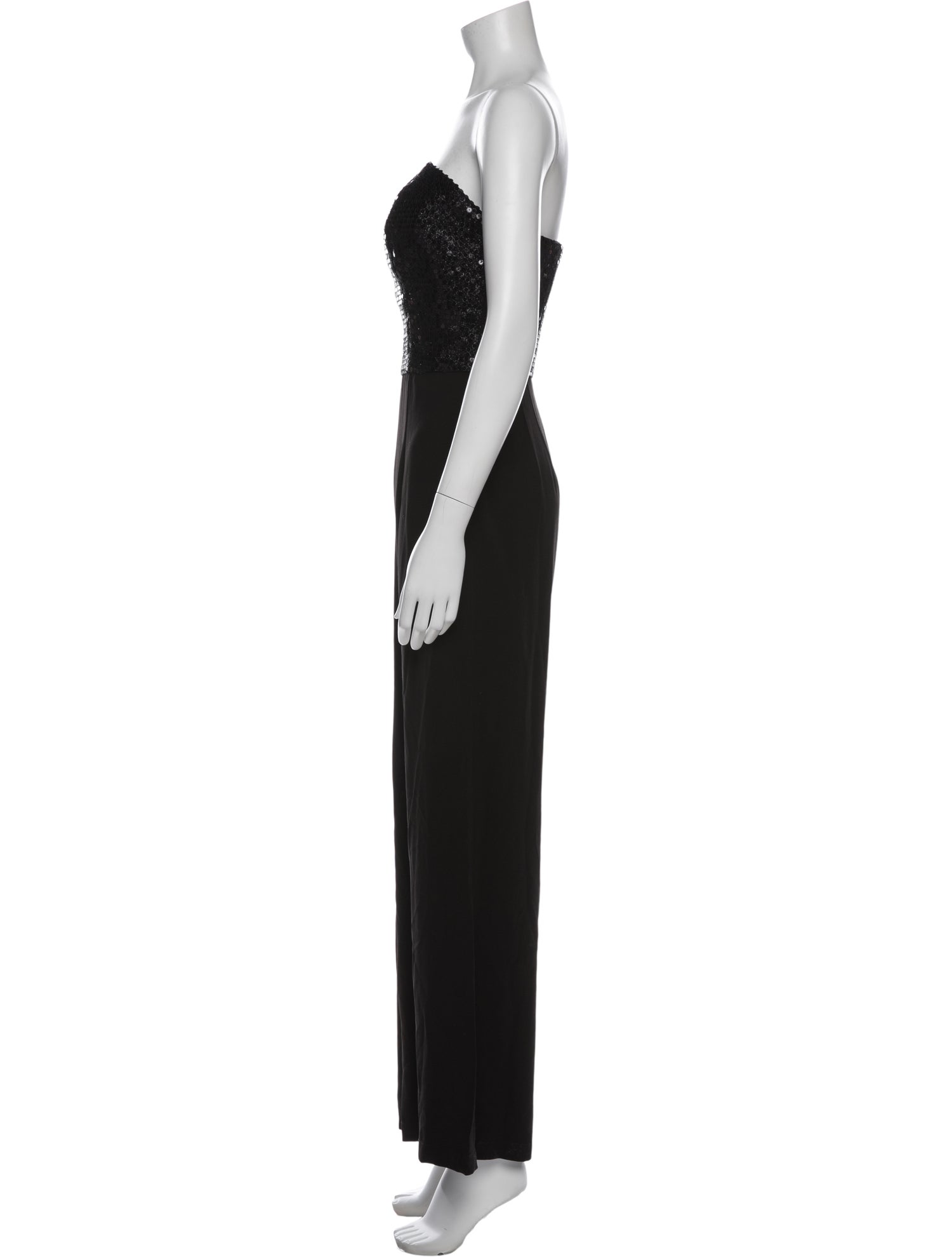 St. John Strapless Jumpsuit