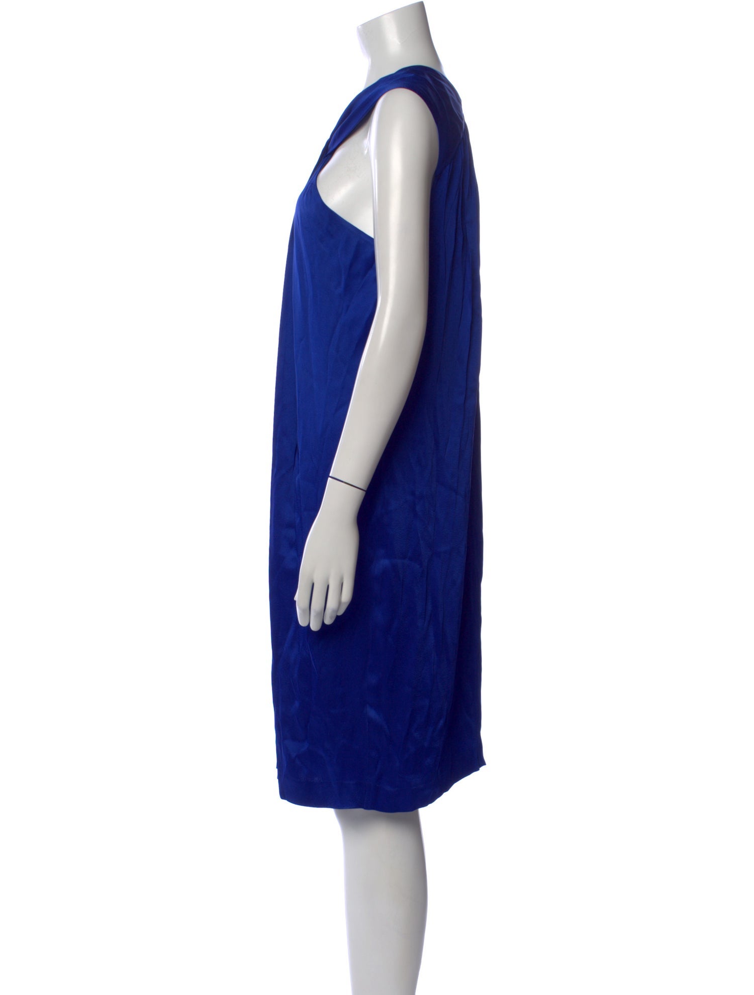 St. John Halterneck Knee-Length Dress