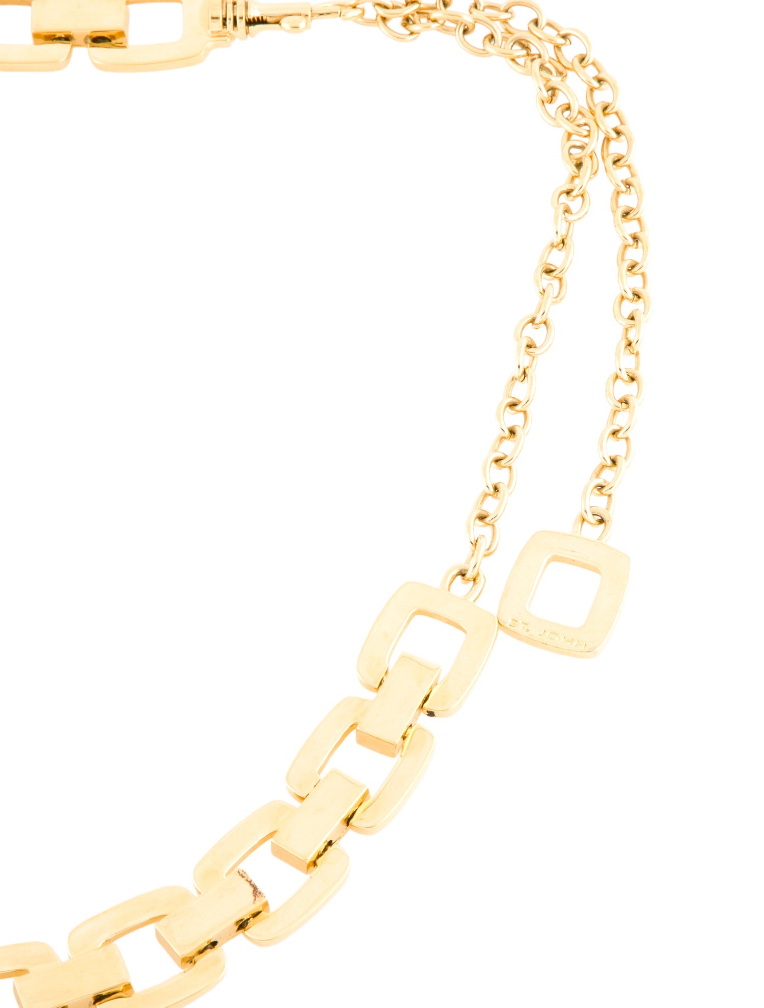 St. John Skinny Metal Waist Belt