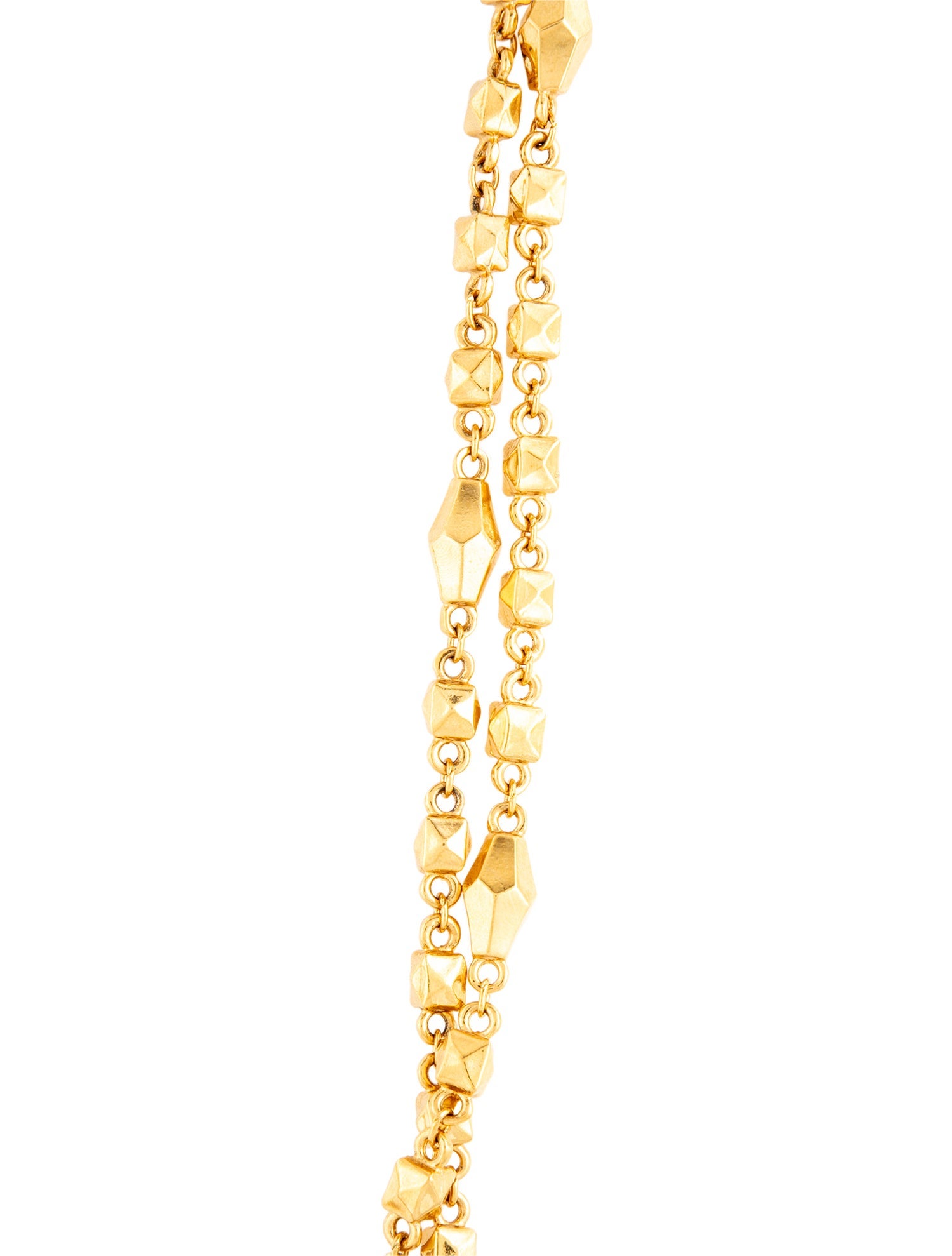 St. John Long Chain Station Necklace