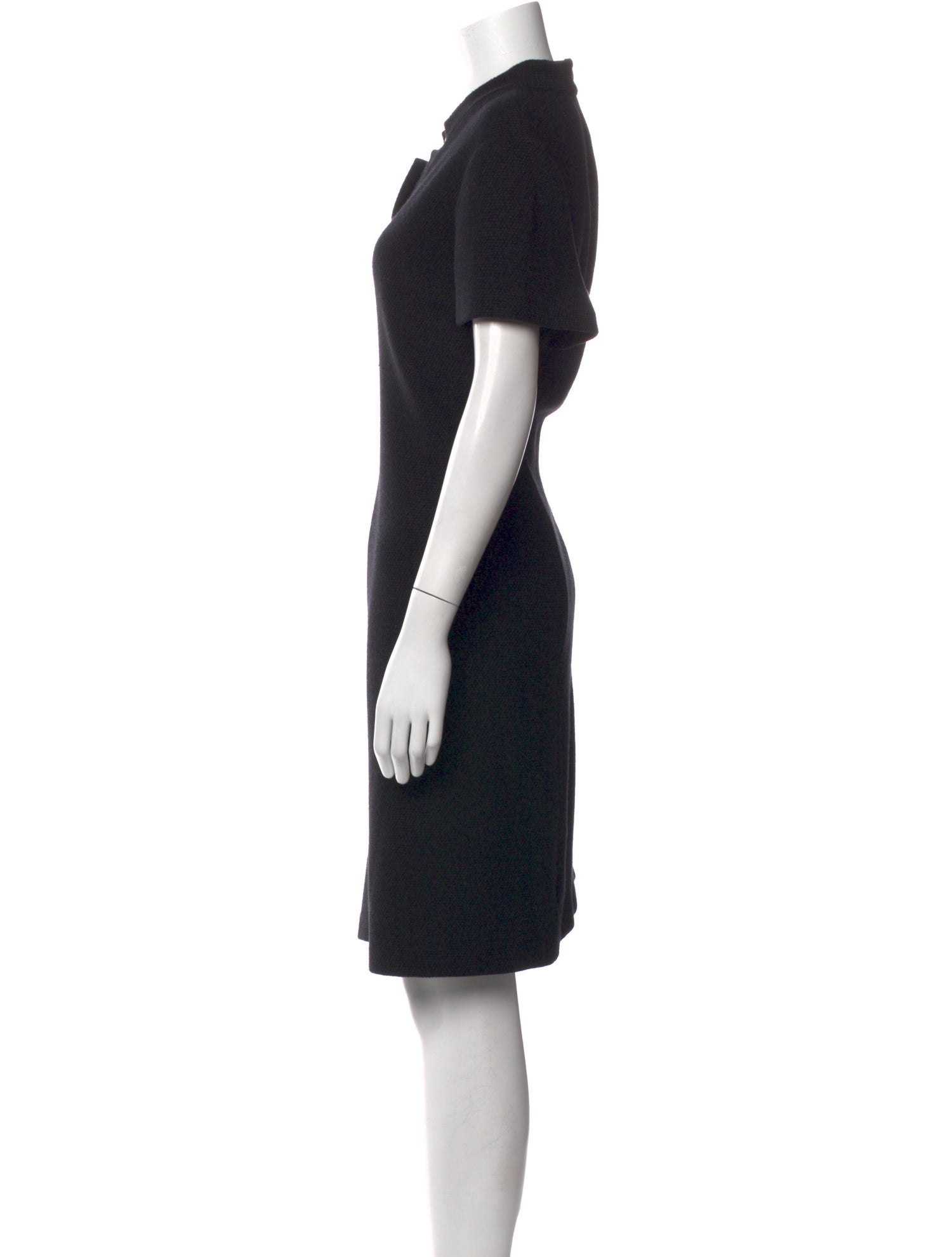 St. John Wool Knee-Length Dress