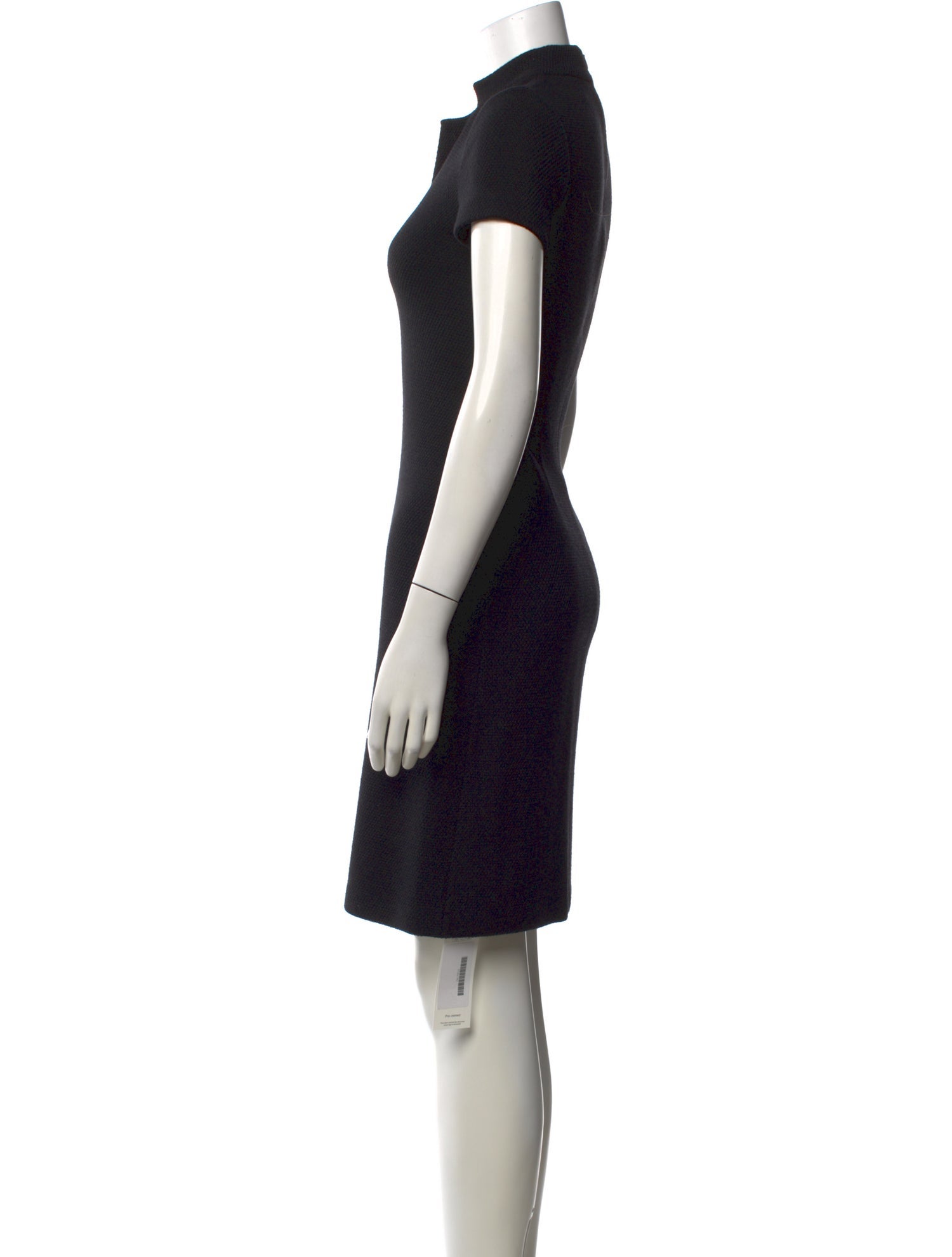 St. John V-Neck Knee-Length Dress