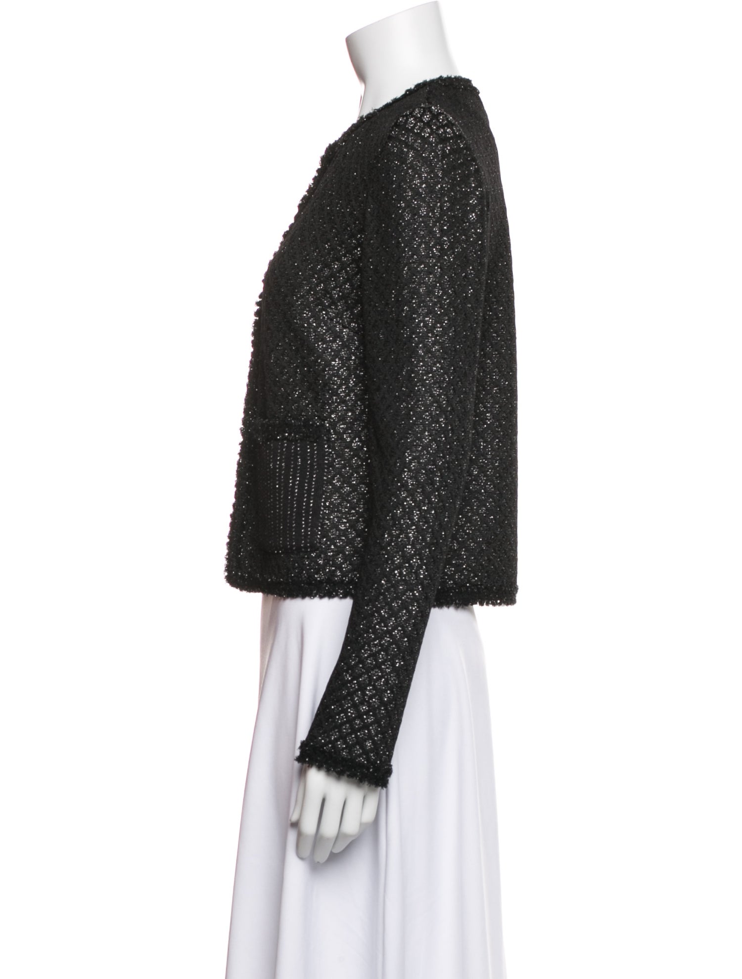 St. John Tweed Pattern Jacket
