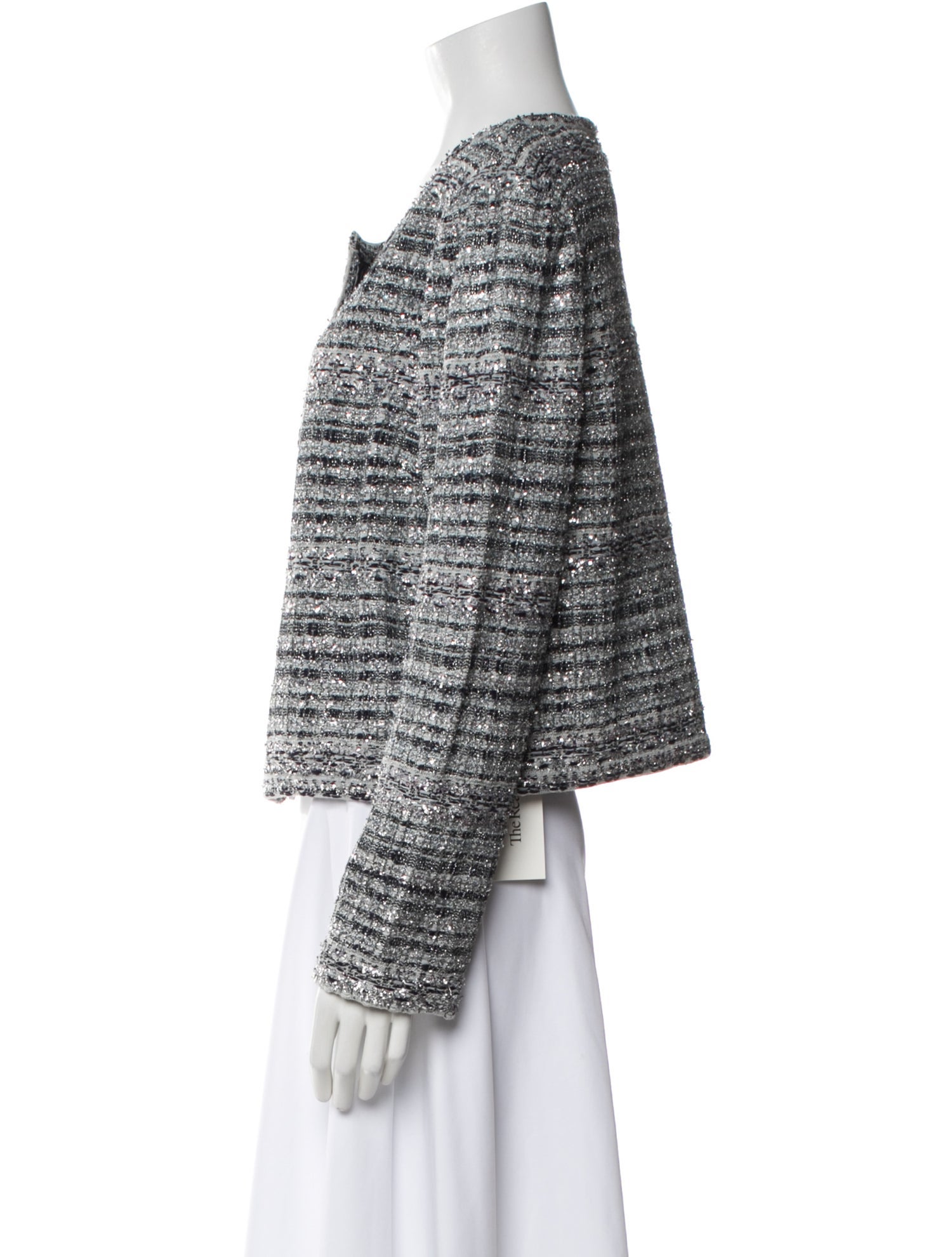 St. John Tweed Pattern Jacket