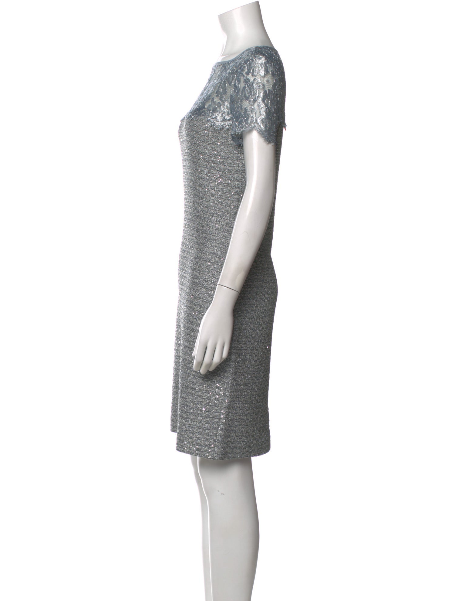 st john formal dresses St. Sheath Dress, 12 this dress should be dry cleaned only to maintain its quality St John - Navy Satin