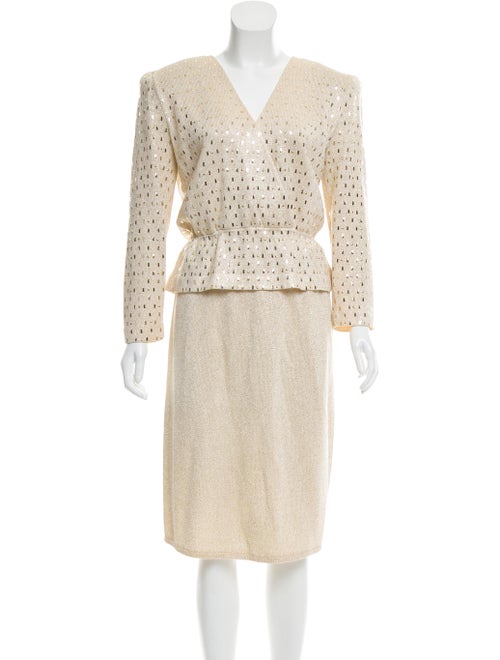 St. John Knit Skirt Set