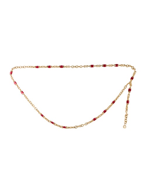 St. John Chain-Link Belt Gold