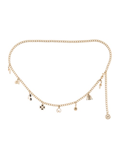 St. John Chain-Link Belt Gold