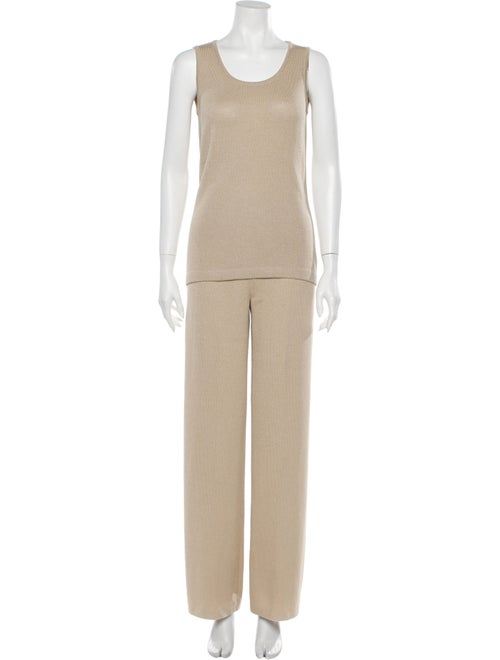 St. John Wool Pant Set Wool