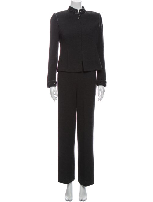 St. John Wool Skirt Suit Wool