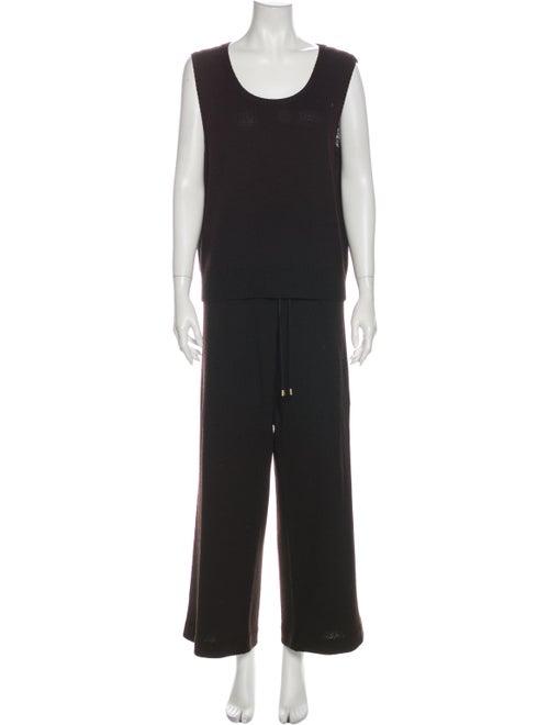 St. John Wool Pant Set Wool