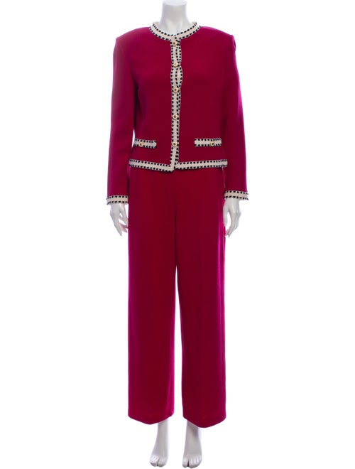St. John Wool Pantsuit Wool