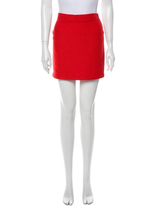 St. John Mini Skirt Metallic