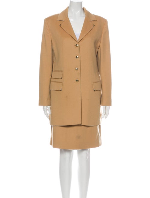 St. John Wool Skirt Suit Wool