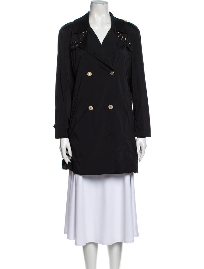 St. John Coat Black Coats, Clothing STJ96150 The RealReal